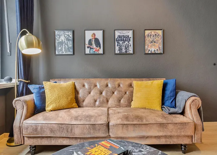 Rock Trifft Ruhrpott By Cordis Sky Fuer Bis Zu 3 Personen 5 Minuten Zur Messe Oder Hauptbahnhof Apartmán Essen