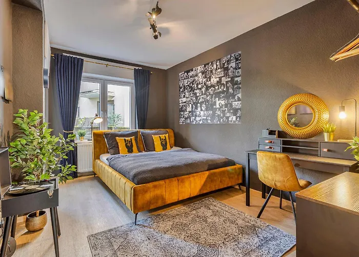 Apartmán Rock Trifft Ruhrpott By Cordis Sky Fuer Bis Zu 3 Personen 5 Minuten Zur Messe Oder Hauptbahnhof *