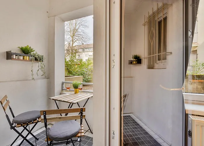 Apartmán Rock Trifft Ruhrpott By Cordis Sky Fuer Bis Zu 3 Personen 5 Minuten Zur Messe Oder Hauptbahnhof