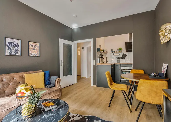 Apartmán Rock Trifft Ruhrpott By Cordis Sky Fuer Bis Zu 3 Personen 5 Minuten Zur Messe Oder Hauptbahnhof Essen