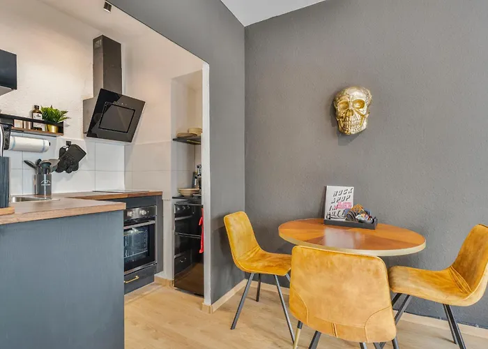 Apartmán Rock Trifft Ruhrpott By Cordis Sky Fuer Bis Zu 3 Personen 5 Minuten Zur Messe Oder Hauptbahnhof *